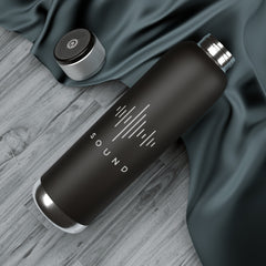 Stainless Steel Water Bottle with Bluetooth Speaker