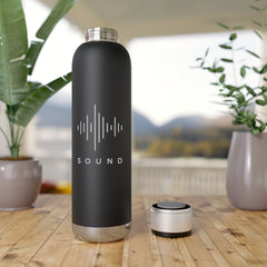 Stainless Steel Water Bottle with Bluetooth Speaker