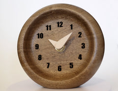 Walnut Wood Table Clock