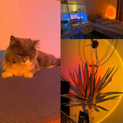 Sunset Projection Lamp: Ambient Mood Lighting for Bedroom Decor