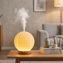 Aroma Diffuser Lamp, Humidifier, Ambient Night Light, Minimalist Scandinavian Decor