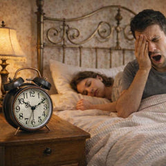 Retro Metal Alarm Clock – Loud Twin Bell, Luminous Dial, Quartz Movement