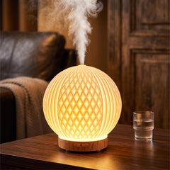 Aroma Diffuser Lamp, Humidifier, Ambient Night Light, Minimalist Scandinavian Decor