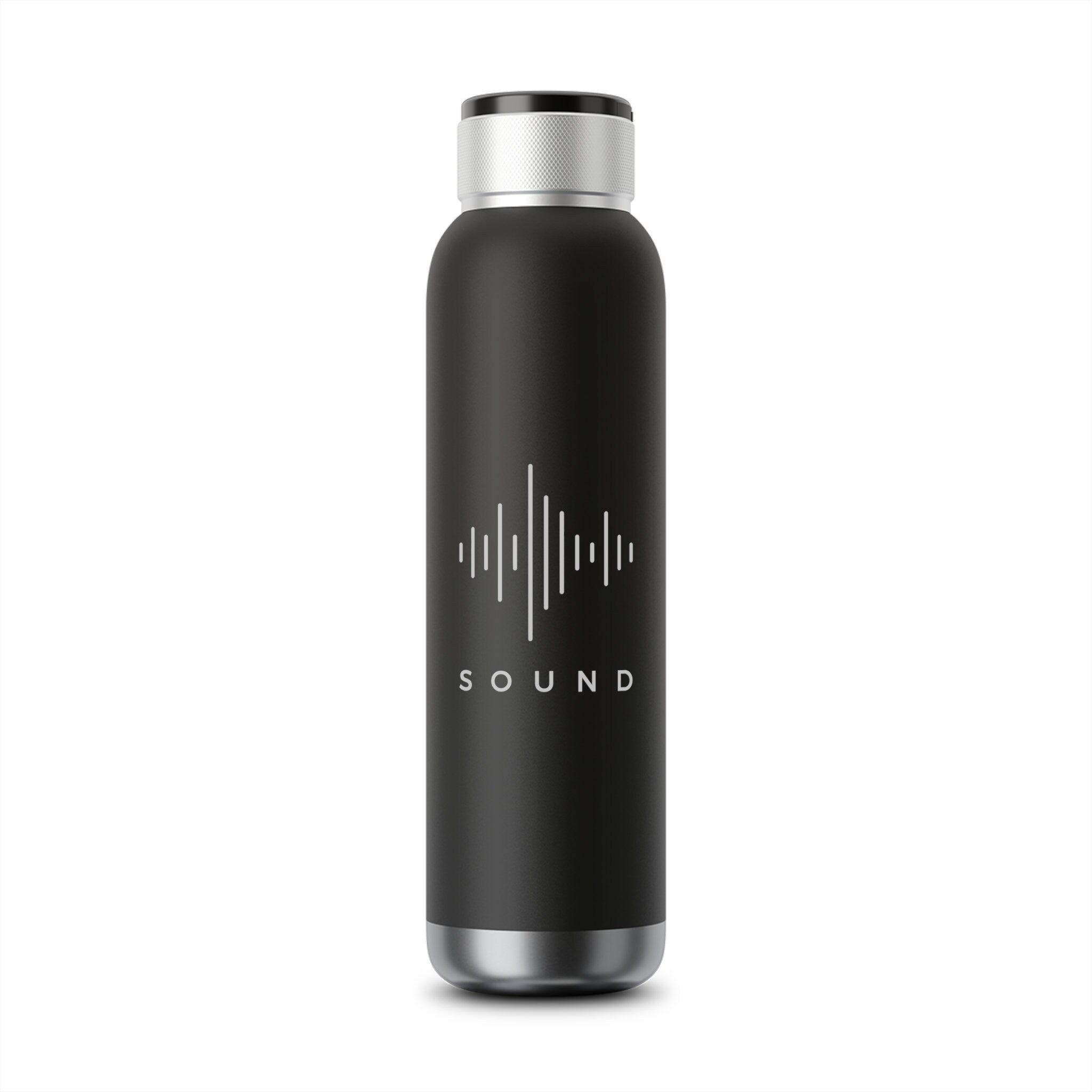 Stainless Steel Water Bottle with Bluetooth Speaker