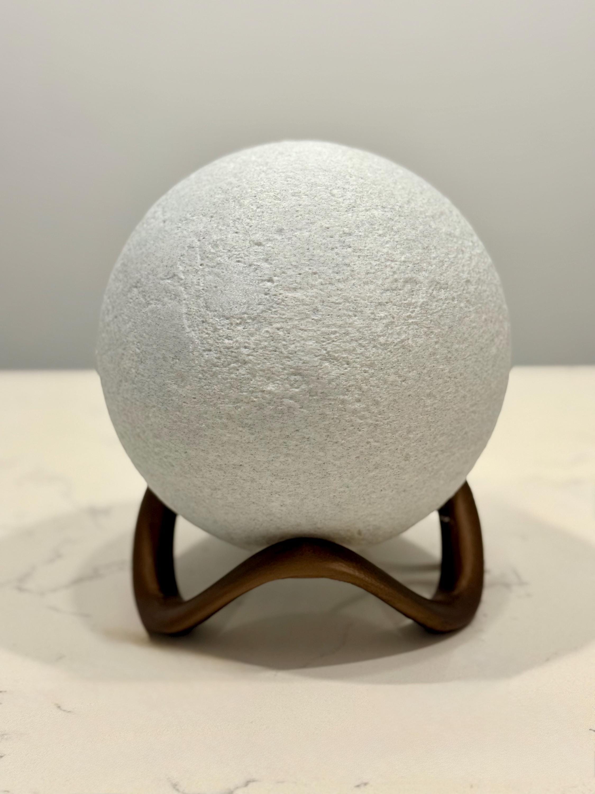 3D Printed Moon Lamp - PLA Plastic Night Light