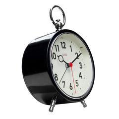 Black Metal Alarm Clock
