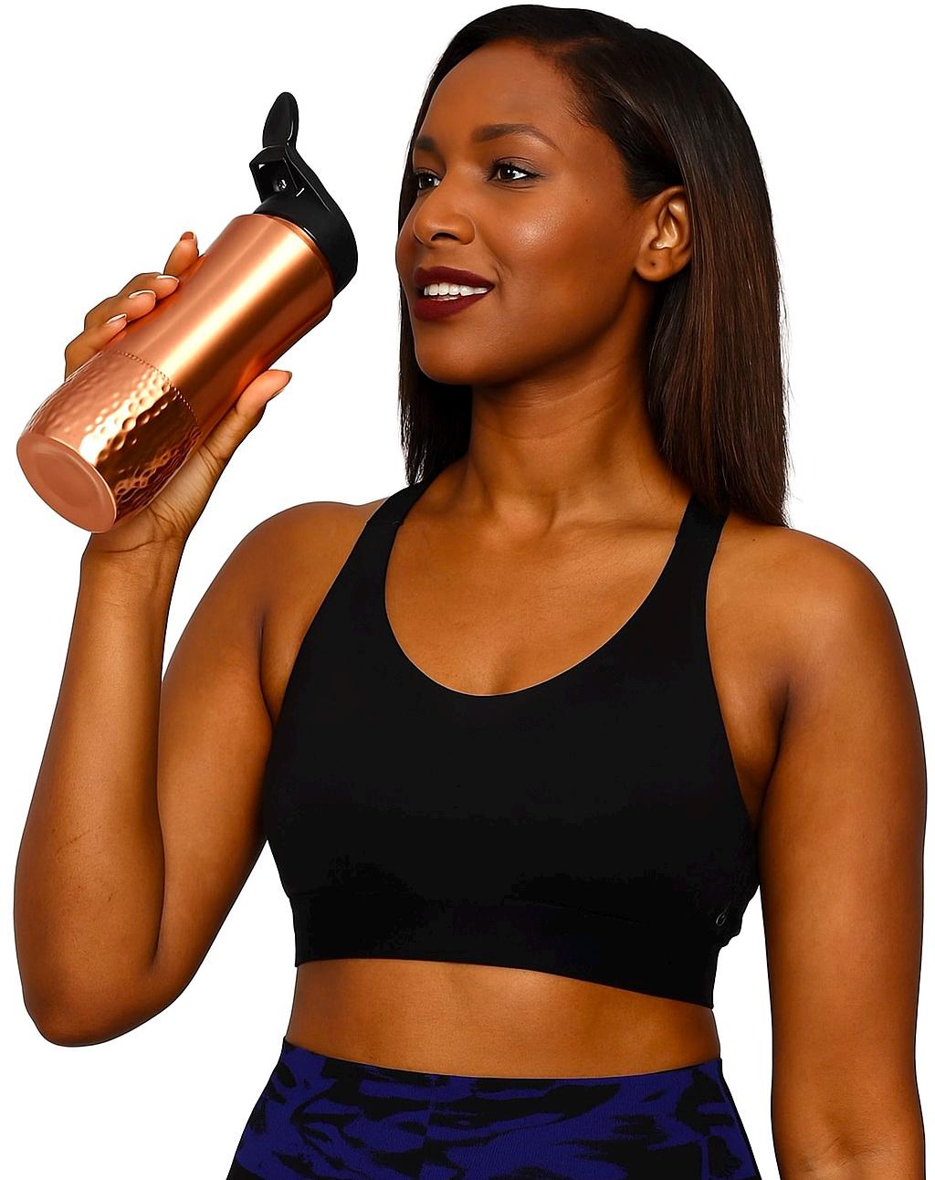 Pure Copper Water Bottle (34 oz)