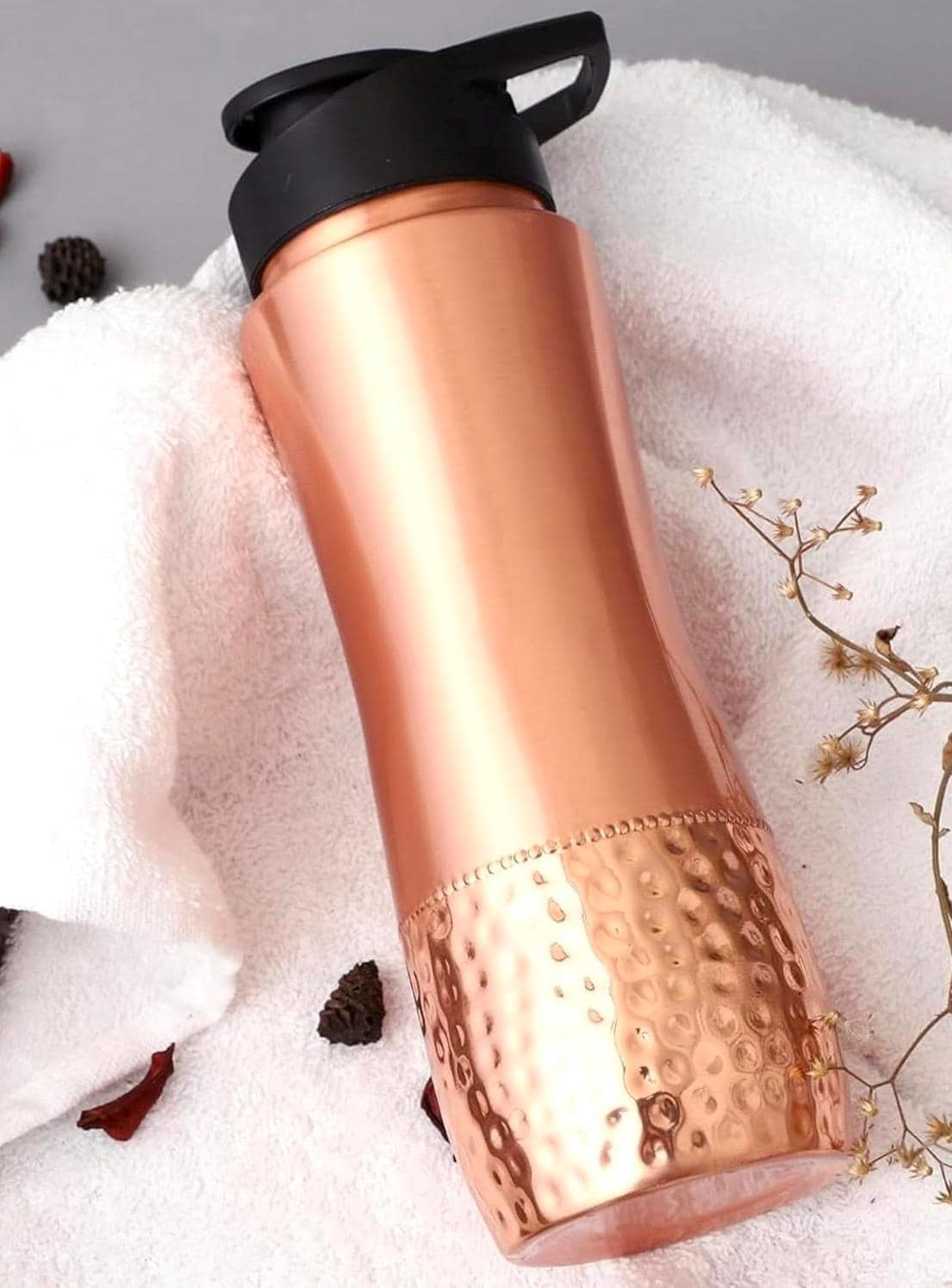 Pure Copper Water Bottle (34 oz)