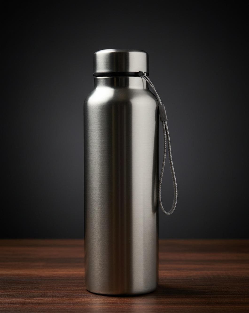 Stainless Steel Water Bottle – Insulated Metal Thermos – Double Wall Vacuum Flask – Leak Proof Reusable Bottle – Hot & Cold Travel Drinkware