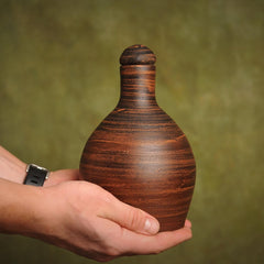 Red Clay Bottle: Ceramic Jug, 1000 ml