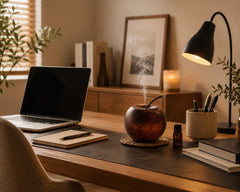 Wood Grain Essential Oil Diffuser USB Aromatherapy Humidifier