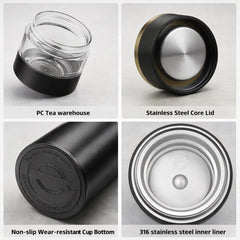 Stainless Steel Tea Thermos with LED Temperature Display