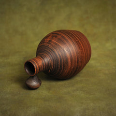 Red Clay Bottle: Ceramic Jug, 1000 ml
