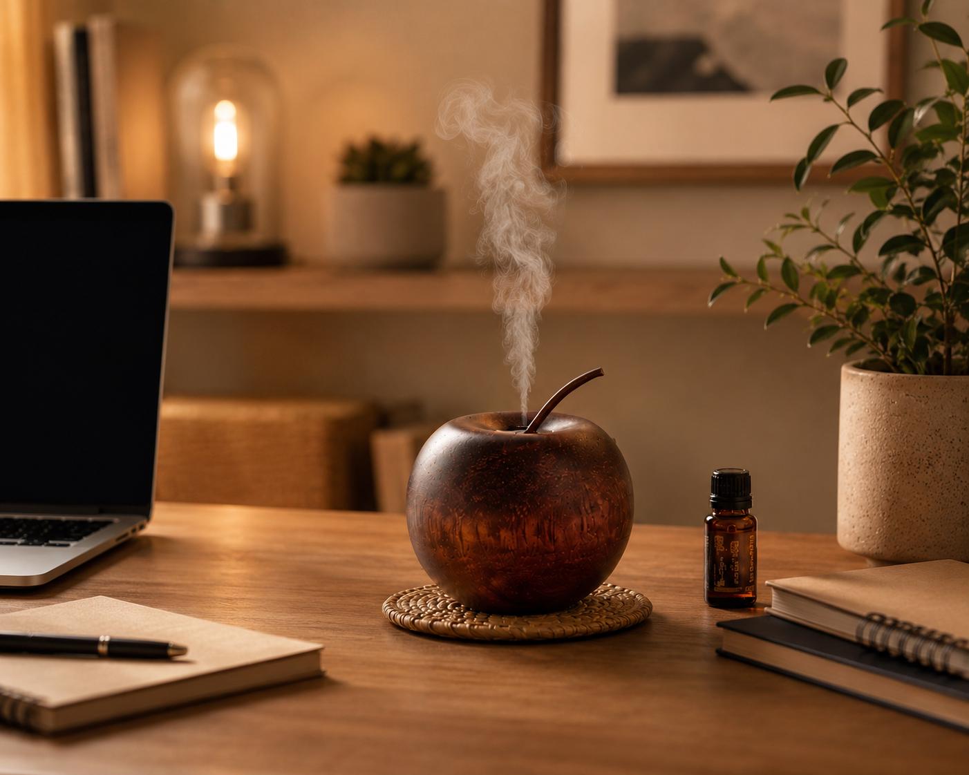 Wood Grain Essential Oil Diffuser USB Aromatherapy Humidifier